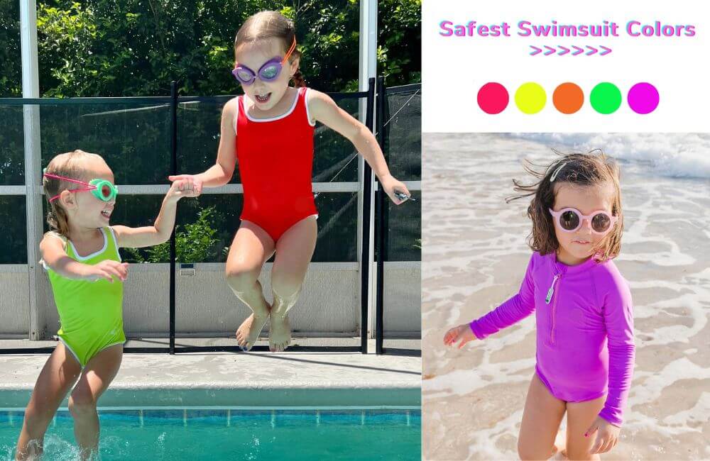 Choosing Safest Vibrant-Colored Children's Swimwear