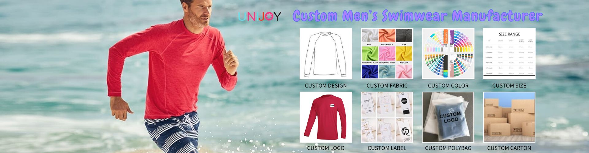 Custom Men’s Swimwear Manufacturer