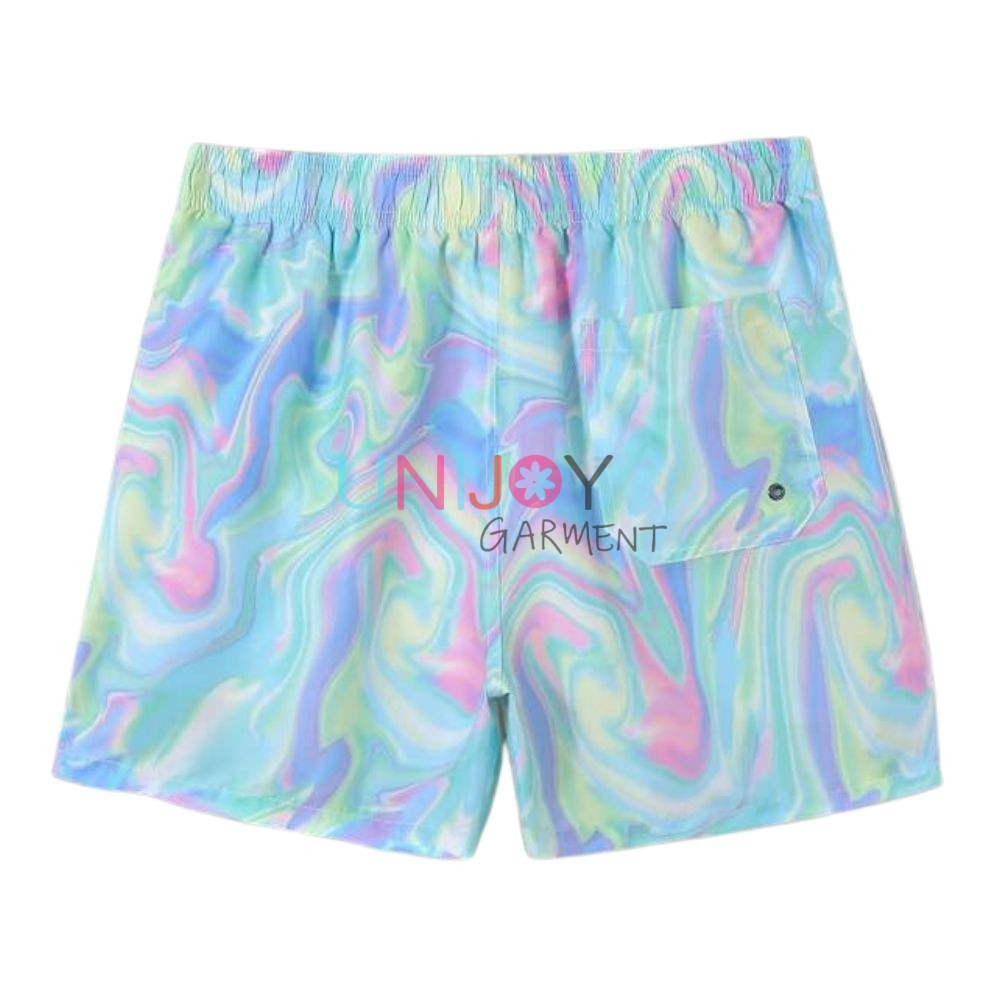 UN2022BS003-Custom Printed Swim Trunks