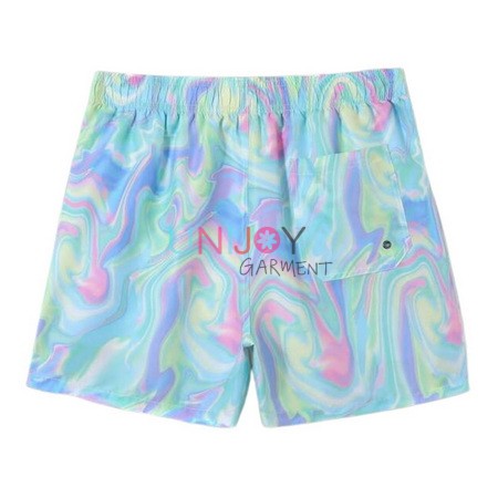 UN2022BS003-Mens Custom Printed Swim Trunks