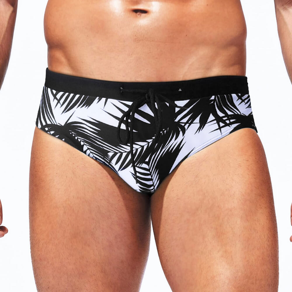 UNS2023MS001-Mens Custom Swimming Briefs