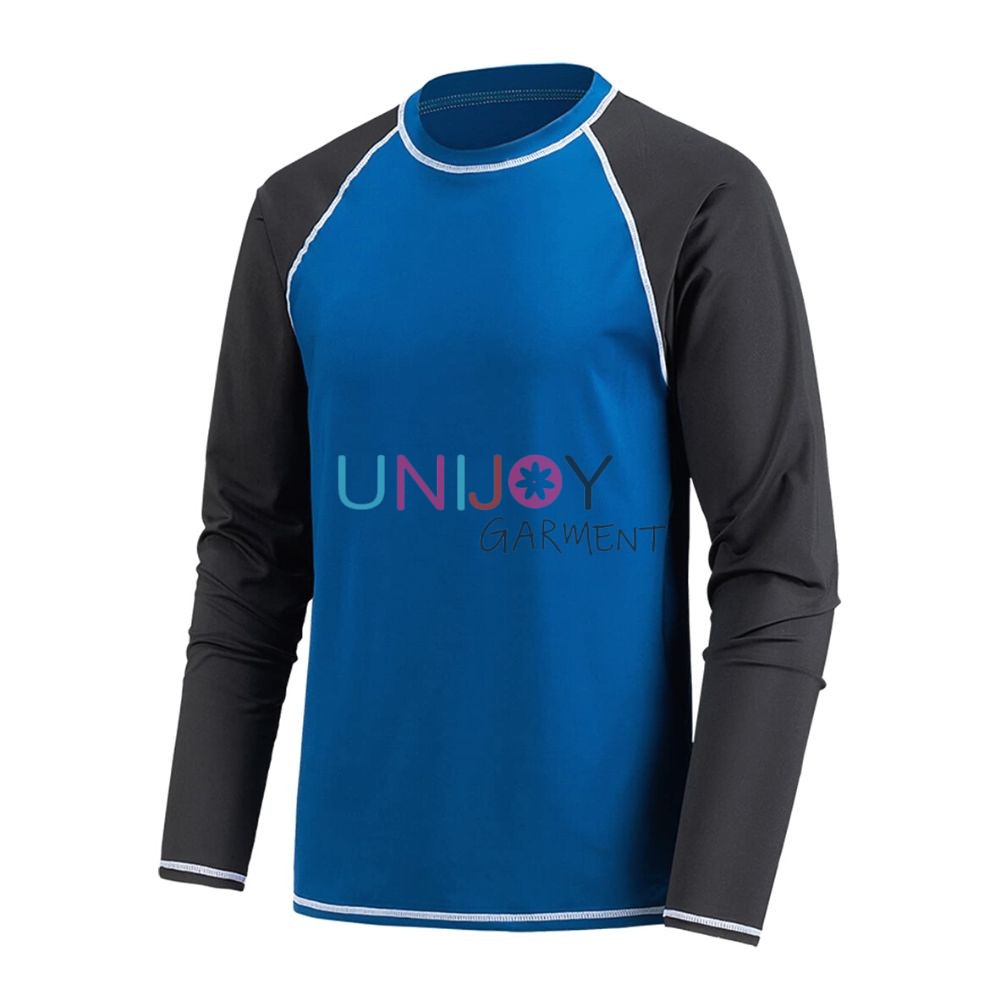 UNMS2023001-Long Sleeves Custom Men's Rash Guard