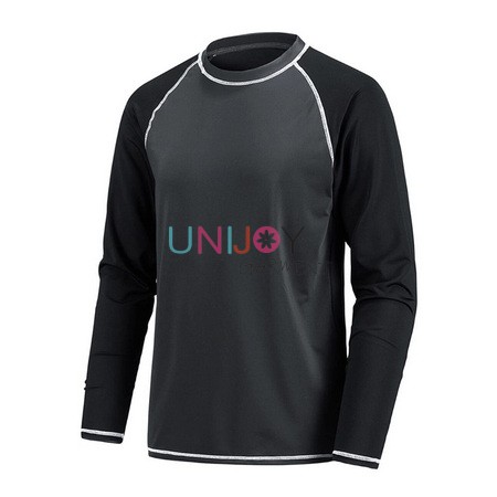 UNMS2023001-Men's Custom Rash Vest Manufacturer