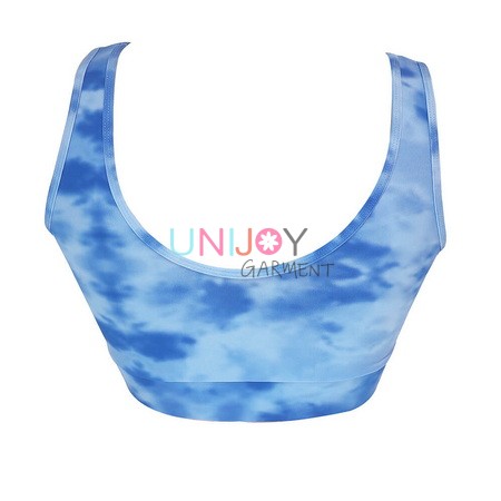 UNOT2022AC001-Activewear Custom Tie Dye Printed Gym Clothes