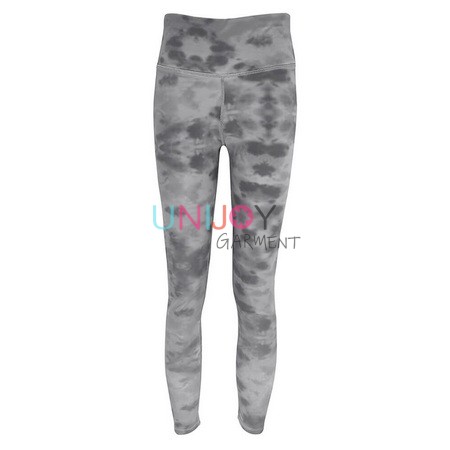 UNOT2022AC002-Custom Active Wear Tie Dying Pants