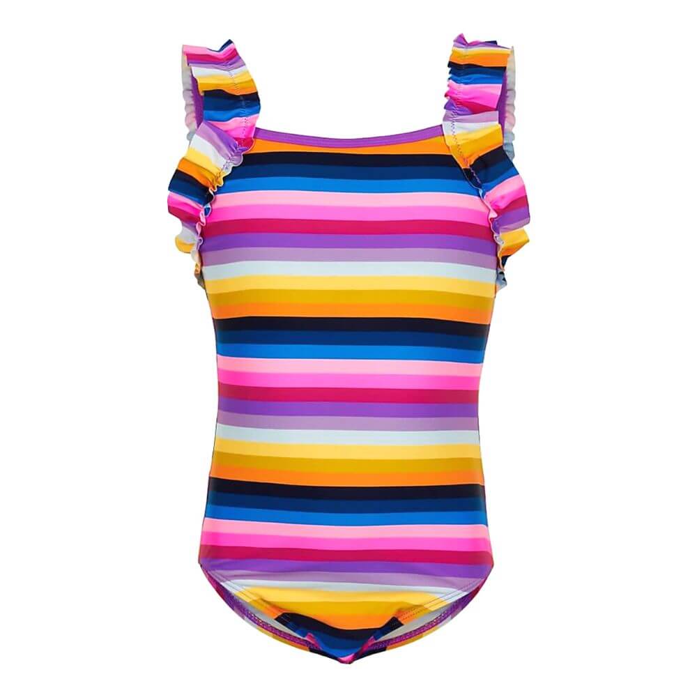 UN720012-Striped Kids Custom Swimwear