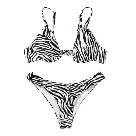 UNBK2022003-Zebra Custom Printed Bikini Factory