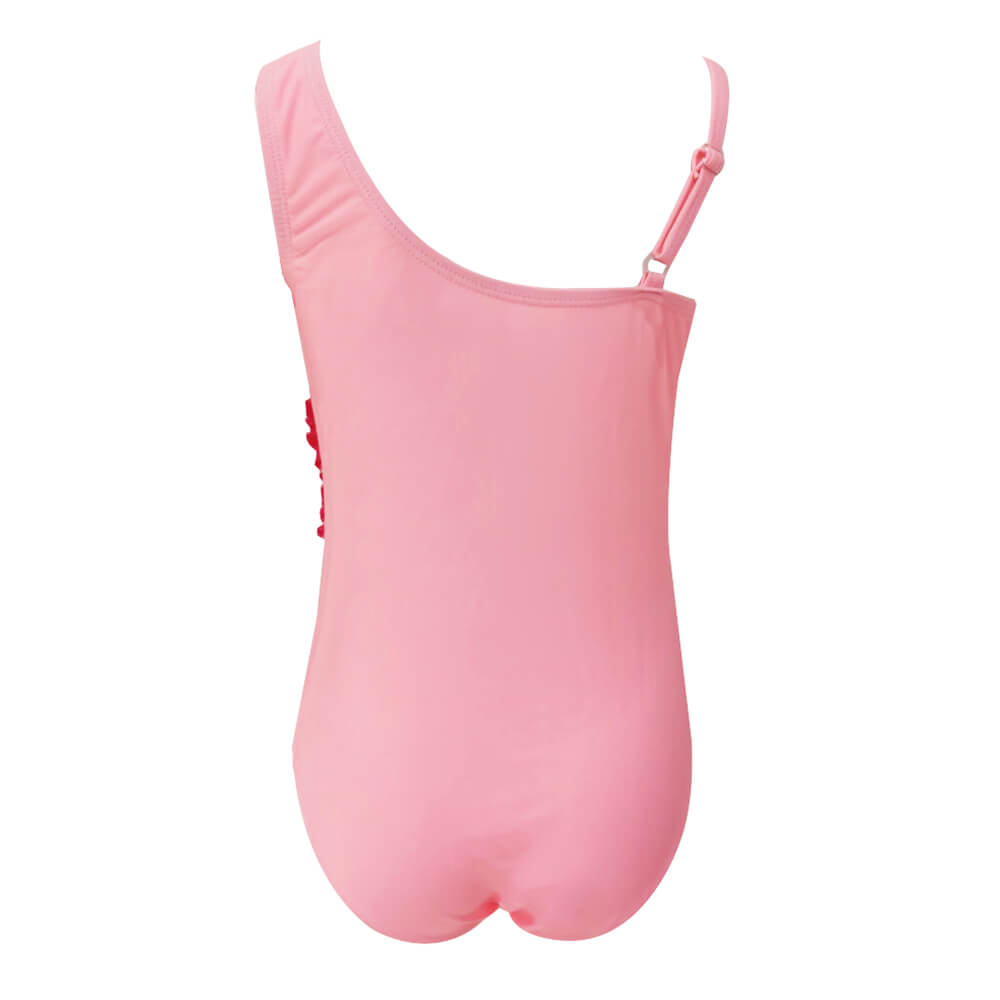 UNGLOP002-3D Flamingo Applique Custom Made Swimwear
