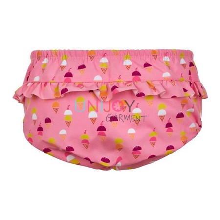 UNGLDP-720045-Baby Swim Diaper with Ruffles