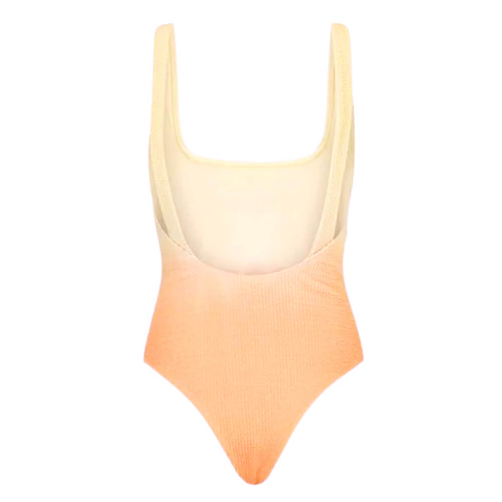 UNWMOP-2404-Gradient Tie Dye Swimsuit Custom Textured Swimsuit