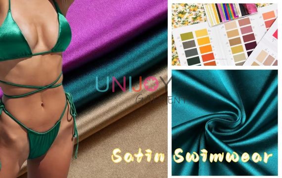 SS25 Custom Satin Swimwear