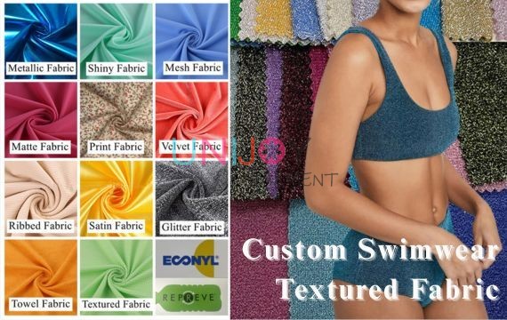 SS25 Custom Swimwear Textured Fabric