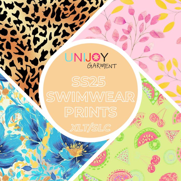 Unijoy SS25 Swimwear Prints-SLC+XLT