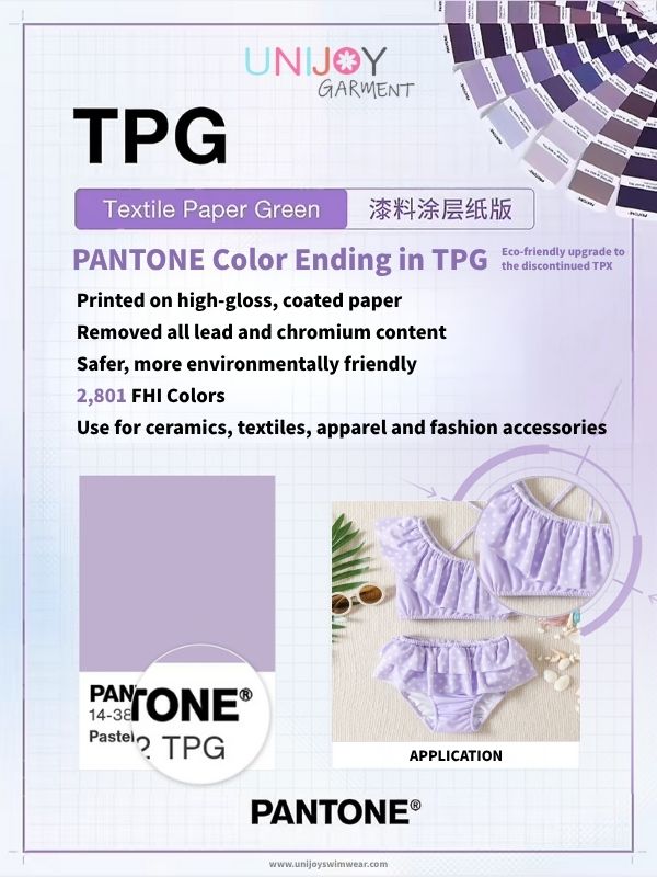 Color Pantone TPG (Verde Papel Textil)