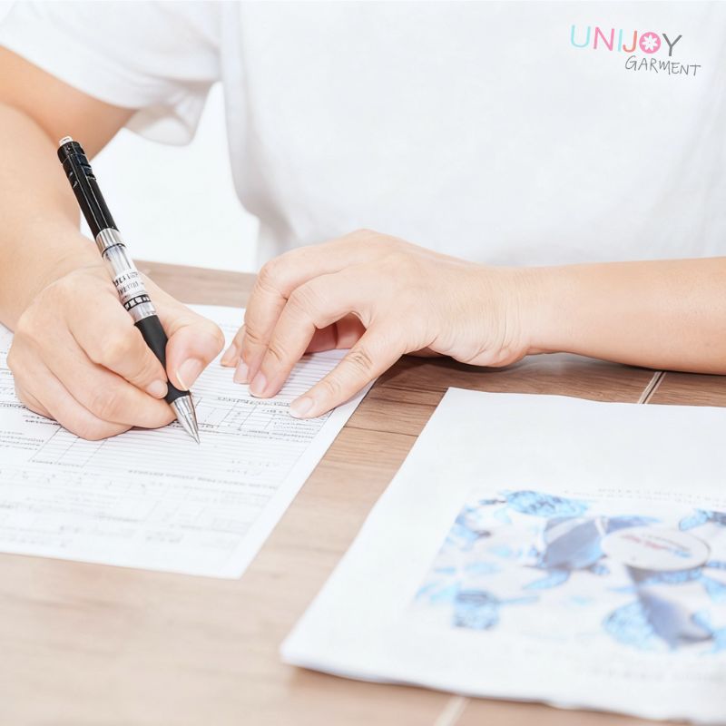 Processo de fabricação de trajes de banho - Relatório de inspeção final