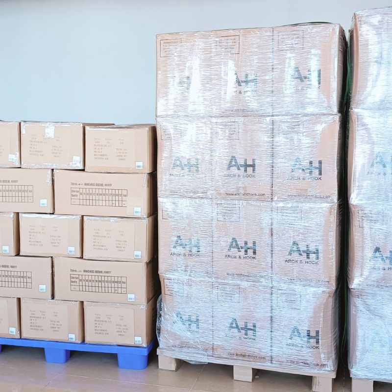 Processo de fabricação de trajes de banho - Embalagem, marca de envio