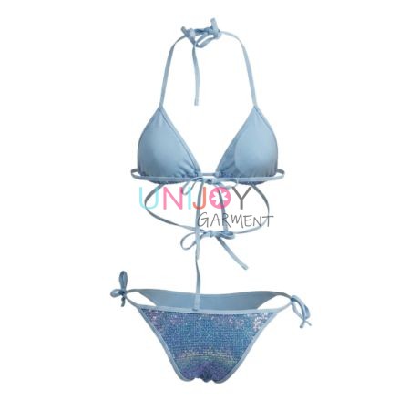 UNLBK2606-custom-sequin-halter-bikini-set-women