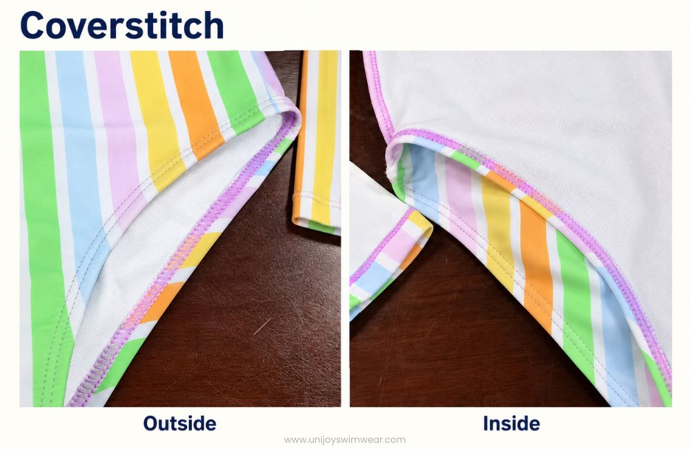 Coverstitch on Swimwear