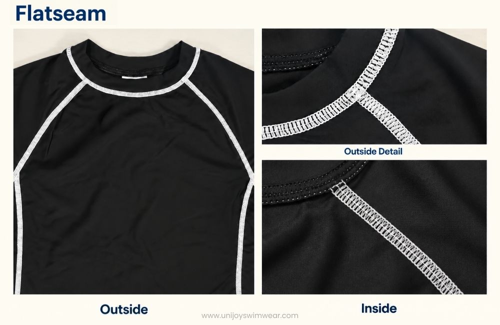 Flatseam on Swimwear